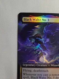 Black Waltz No. 3 (Borderless) (Foil) - Final Fantasy MTG - Image 2
