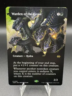 Warden of the Grove Showcase Regular - Tarkir: Dragonstorm MTG-NM - Image 1