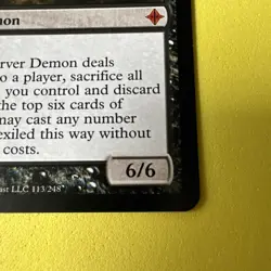 MTG Hellcarver Demon Rise of the Eldrazi 113/248 Regular Mythic - Image 5