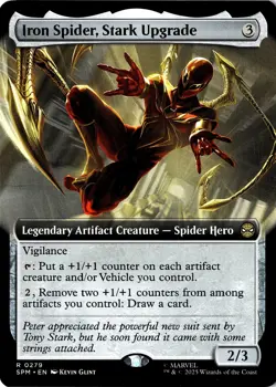 NM - Iron Spider, Stark Upgrade (Extended Art) R Marvel's Spider-Man 279 - Image 1