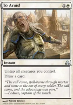 DAMAGED x 1 To Arms! - Foil Guildpact - Image 1