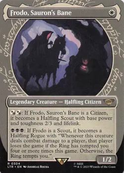 Frodo, Sauron's Bane (Showcase) Lord of the Rings: Tales of Middle-Earth Regular - Image 1