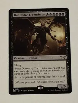 MTG Doomsday Excruciator - Duskmourn: House of Horror LP - Image 1