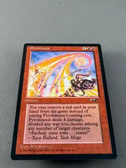 Pyrokinesis Alliances Regular-MTG-Never Played NM-Vintage Magic the Gathering - Image 3