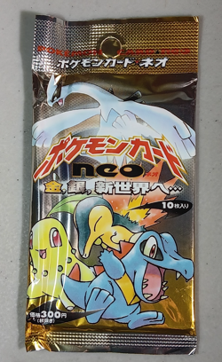 Pokemon Japanese Sealed Booster Pack Neo Genesis - Image 1