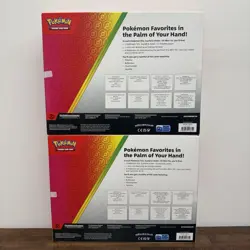 Lot of 2✅ Pokemon Scarlet & Violet 151 5-pack Mini Tins + 4 Promo Cards ✅ Costco - Image 2