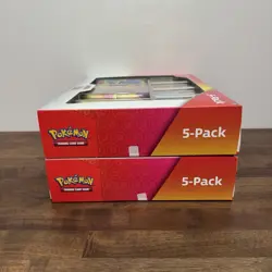 Lot of 2✅ Pokemon Scarlet & Violet 151 5-pack Mini Tins + 4 Promo Cards ✅ Costco - Image 5