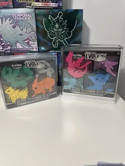 Pokemon TCG Evolving Skies (ETB) Elite Trainer Box Factory Sealed Set of 2 Boxes - Image 1