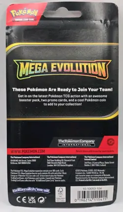 Pokemon TCG Mega Evolution Checklane Blister Wailord & Wailmer - Image 2