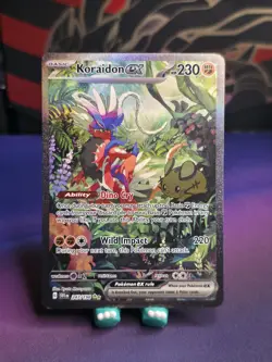 Pokemon 2023 Scarlet & Violet Koraidon EX 247/198 Special Illustration Rare NM - Image 1