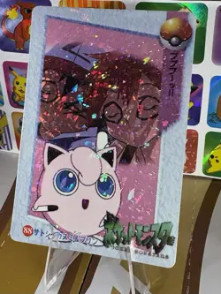 Pokemon Sticker Rare Vintage Vending Machine Holo prism Nintendo 1999 Bandai - Image 3