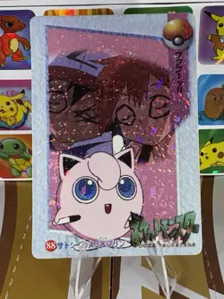 Pokemon Sticker Rare Vintage Vending Machine Holo prism Nintendo 1999 Bandai - Image 4