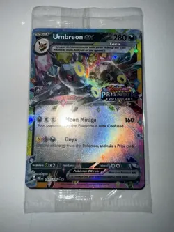 Pokemon Prismatic Evolutions Umbreon ex 060/131 Surprise Box Stamped Sealed - Image 1