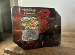 Pokemon TCG: Team Rocket Tin-Team Rocket's Persian ex- New- Sealed- Unopened - Image 1