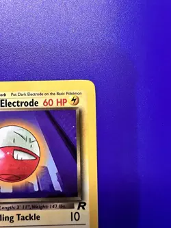 DARK ELECTRODE TEAM ROCKET #34/82 1ST EDITION 2000 POKEMON TCG - Image 3