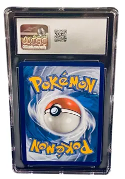 Pokemon Team Rockets Wobbuffet #203 Black Star Promo Pokemon Center Stamped 🔥 - Image 2