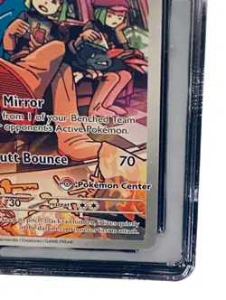 Pokemon Team Rockets Wobbuffet #203 Black Star Promo Pokemon Center Stamped 🔥 - Image 3