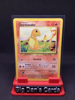 Pokemon TCG - CHARMANDER 046/102 Base Set Regular WoTC - Image 1