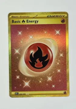Pokemon TCG - Basic Fire Energy - 230/197 - 2023 S&V: OBF - Hyper Rare - Image 1