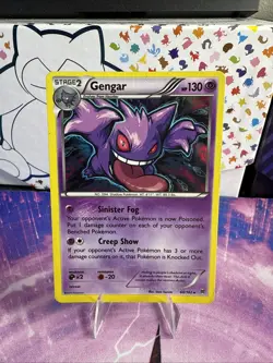 Gengar 60/162 - Breakthrough Rare Holo LP Pokemon TCG - Image 1