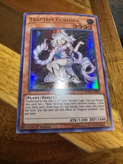 Traptrix Genlisea DUOV-EN054 1st Edition Ultra Rare PL + BONUS - Image 1