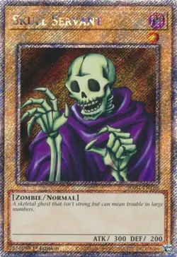 Skull Servant - RA04-EN110 - Platinum Secret Rare - 1st Edition NM Yugioh Quarte - Image 1