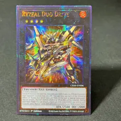 Yu-Gi-Oh! Ryzeal Duo Drive Crbr En006 CRBR-EN006 25th Anniversary Mint - Image 1
