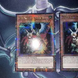 YUGIOH DROLL & LOCK BIRD QUARTER CENTURY SECRET RARE RA02-EN006 x2 - Image 2