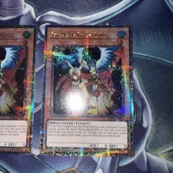 YUGIOH DROLL & LOCK BIRD QUARTER CENTURY SECRET RARE RA02-EN006 x2 - Image 3