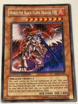 Horus The Black Flame Dragon LV8 EEN-ENSE1 Elemental Energy Limited Edition - Image 1