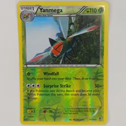 Yanmega 4/119 Phantom Forces Rare Reverse Holo Pokemon Card - Image 1