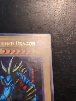 Yu-Gi-Oh! SECRET RARE HOLO CARD TRI-HORNED DRAGON LOB-000 VLP - Image 5
