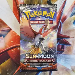S&M Burning Shadows Booster Pack - Pokemon Cards - New & Sealed - Lot #356 - Image 1