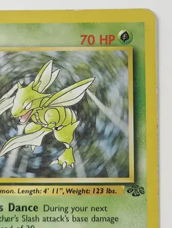 Scyther Jungle #26/64 NON-HOLO HP Rare Pokemon Card WotC - Image 3