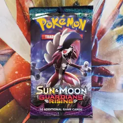 S&M Guardians Rising Booster Pack - Pokemon Cards - New & Sealed - Lot #355 - Image 1