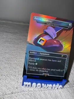 Power Sneakers - RAINBOW FOIL - MTG Secret Lair x Sonic - NM Card - Image 3