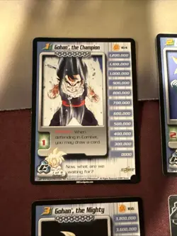 Gohan 1-3 + HT Cell Saga DBZ CCG Personality Card Set Dragon Ball Z Unlimited - Image 2