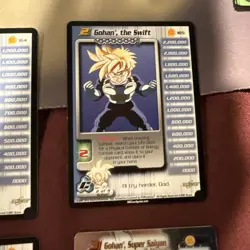 Gohan 1-3 + HT Cell Saga DBZ CCG Personality Card Set Dragon Ball Z Unlimited - Image 3