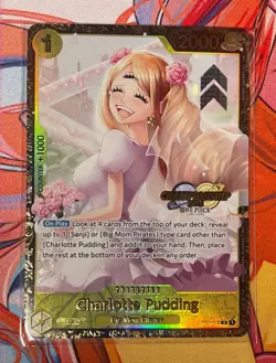 Charlotte Pudding (Championship 2024) OP03-112 One Piece Prize Cards Foil ! - Image 1