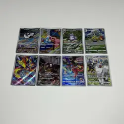 Pokemon TCG Lot of 8 Japanese AR Cards NM US Seller - Image 1