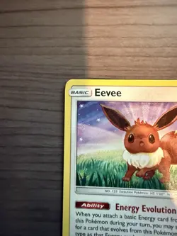 Pokemon TCG Eevee Card 101/149 SM Base Set, Regular NM-Mint Condition - Image 3