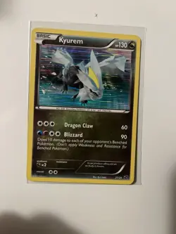 Kyurem 21/20 Dragon Vault (Secret Rare) Holo Rare Pokemon Trading Card - Image 1