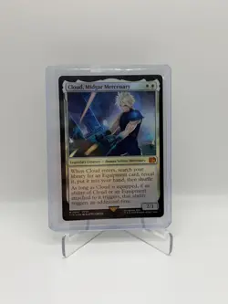 Magic The Gathering MTG Final Fantasy: Cloud, Midgard Mercenary Foil M 0010 - Image 1