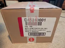 Play Booster Box Marvel's Spider-Man MTG MAGIC THE GATHERING 6 Box Case Sealed - Image 1