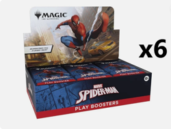 Play Booster Box Marvel's Spider-Man MTG MAGIC THE GATHERING 6 Box Case Sealed - Image 4