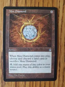 Magic The Gathering MOX DIAMOND Stronghold Set 1998 NM Condition Very Nice - Image 2