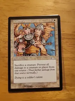 Martyr's Cause - Urza's Legacy - MTG Magic - Uncommon - White Enchantment - Image 1