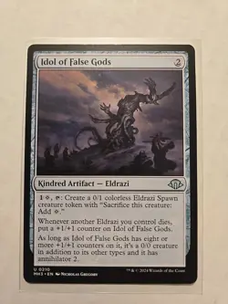 Idol of False Gods - Modern Horizons 3 - LP - Uncommon - Artifact - MTG Magic - Image 1