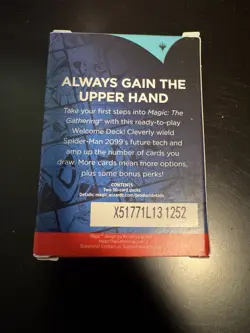 Magic The Gathering Spider-Man Welcome Deck SDCC 2025 Hasbro - Blue Deck MTG - Image 2