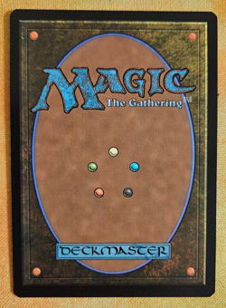 MTG - Mountain - Red Lotus - John Avon - 0034 - FOIL - Misprint See Description - Image 3